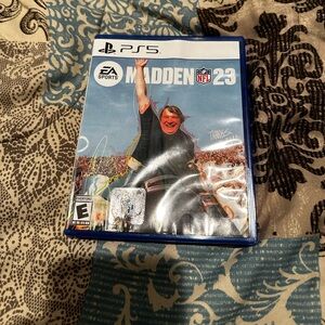 ps5 madden 23 football game